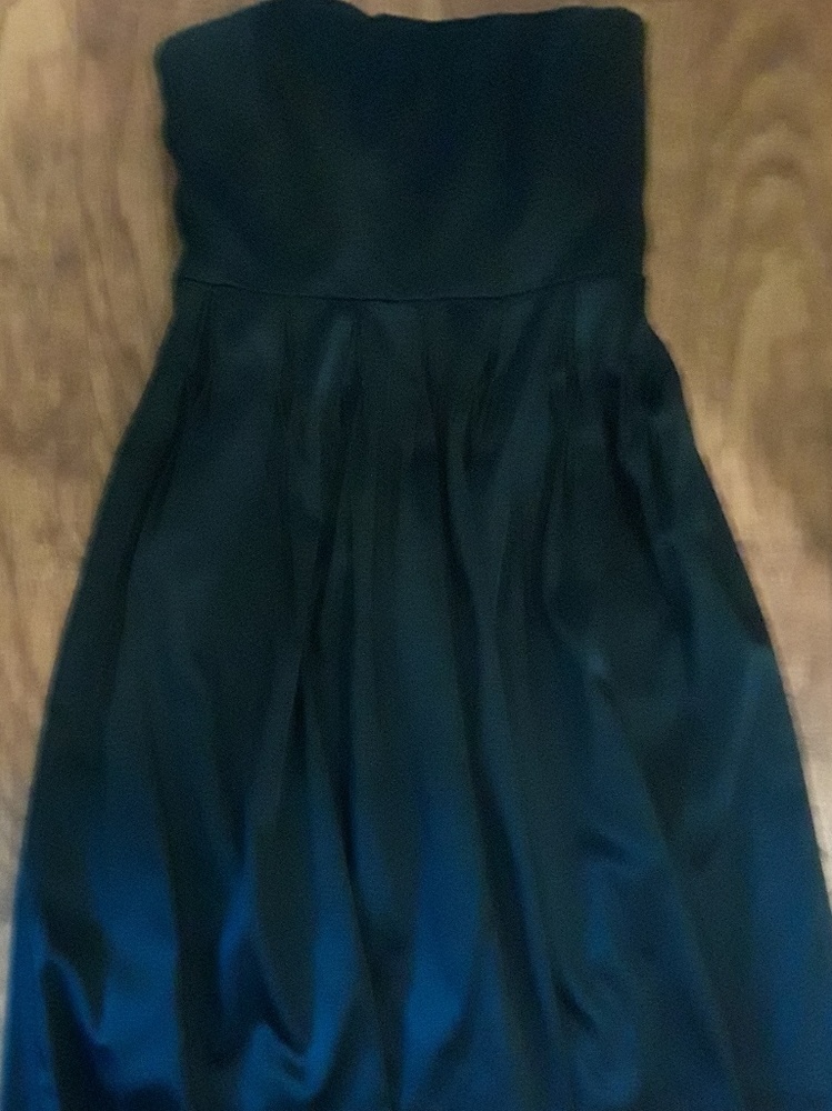 NWOT  Vintage Y2K Women's Calvin Klein Strapless Navy Dress SZ 4